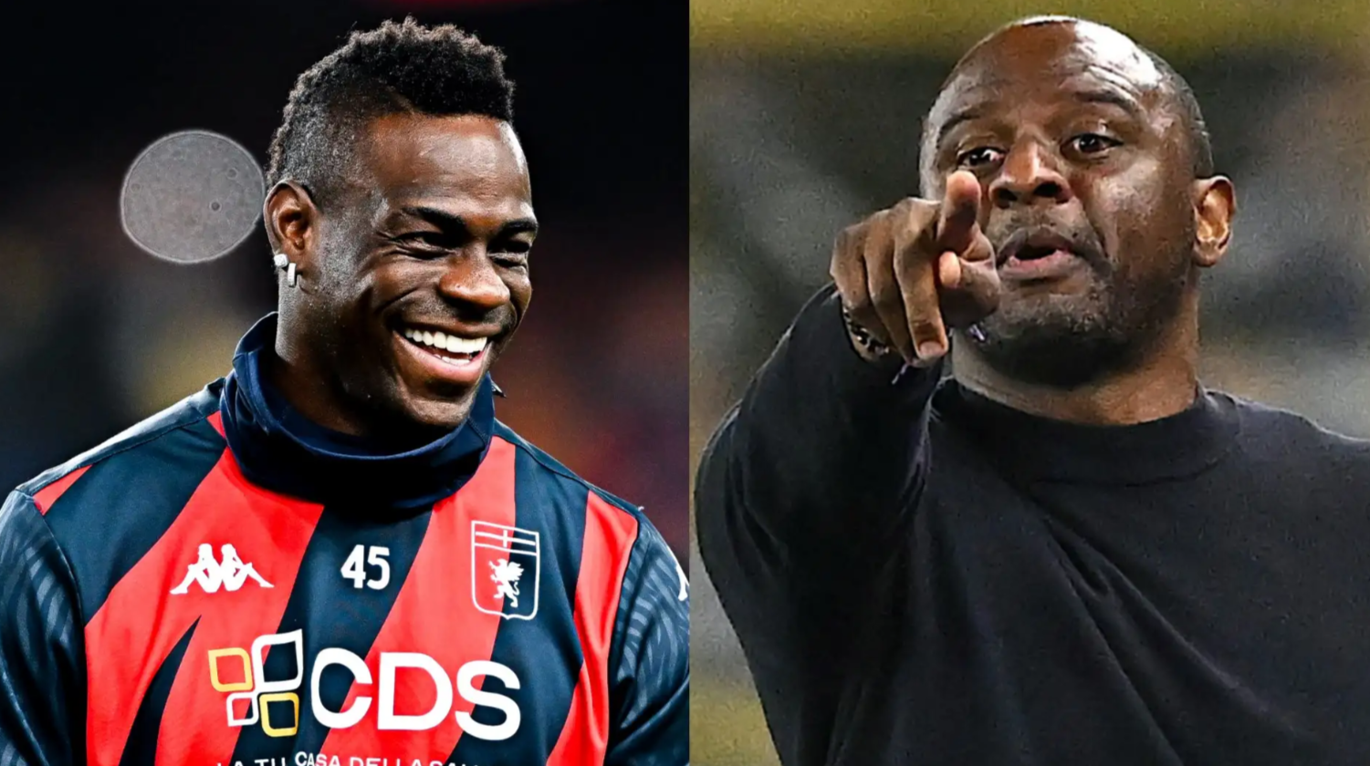 Балотели се радува на отказот на Виеира во Џенова