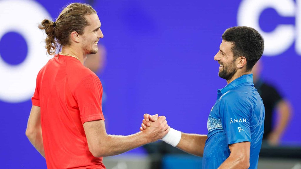 zverev-djokovic-2025-melbourne-exhibition