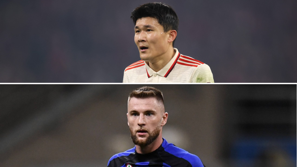 Kim Min Jae and Milan Skriniar