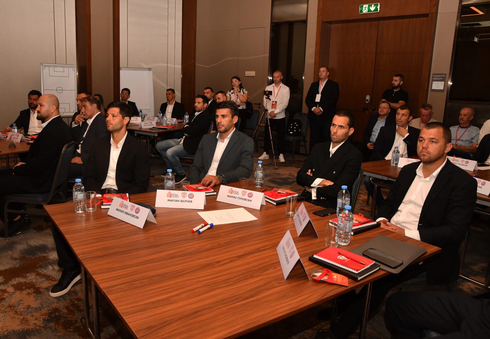 Центарот за едукација на ФФМ го комплетира третиот модул од УЕФА ПРО лиценца со врвни предавачи