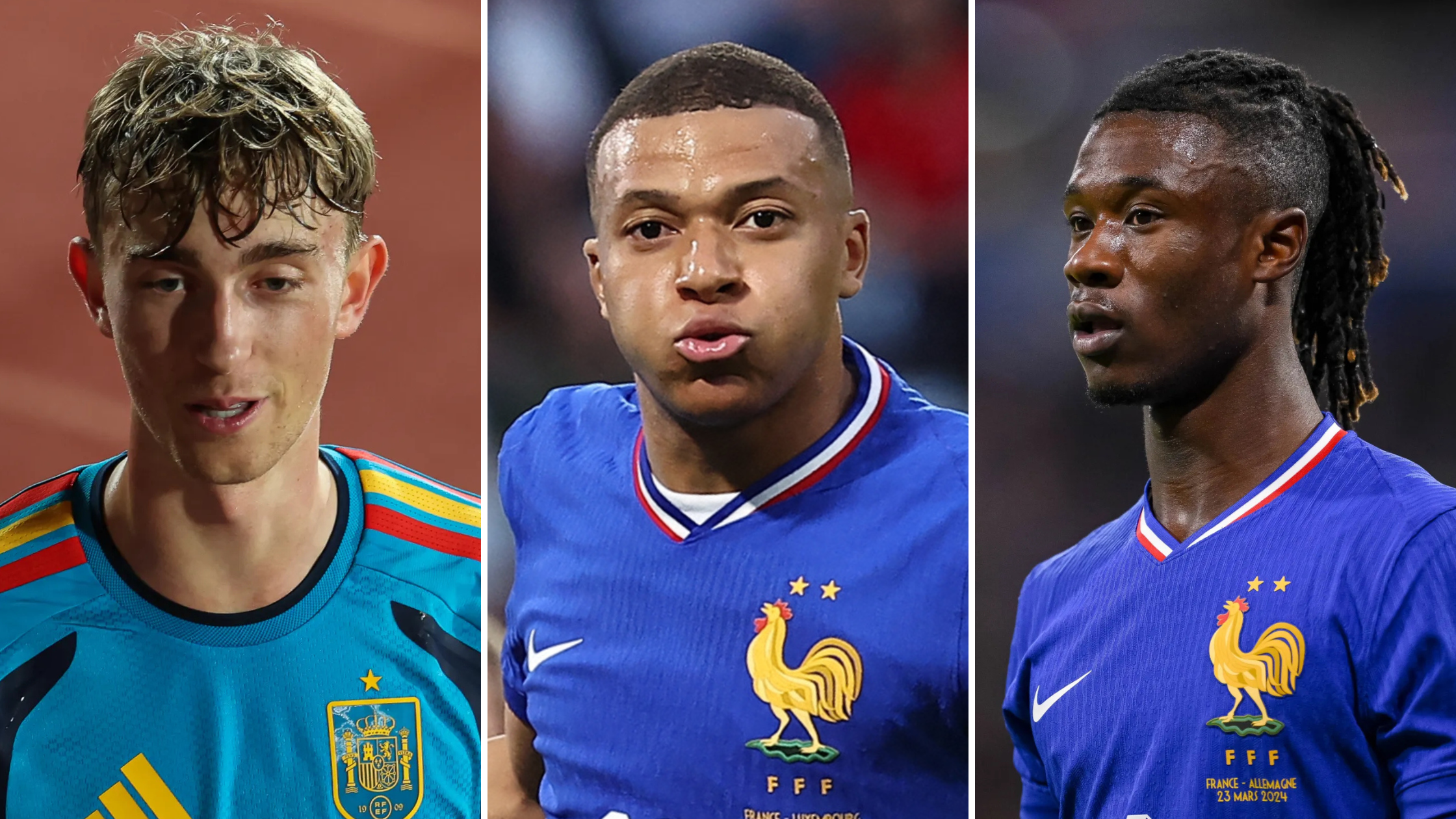 Huijsen, Mbappe and Camavinga