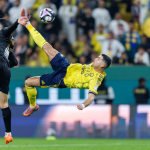 Роналдо на 40 години постигна спектакуларен „ножички“ гол за Ал Наср