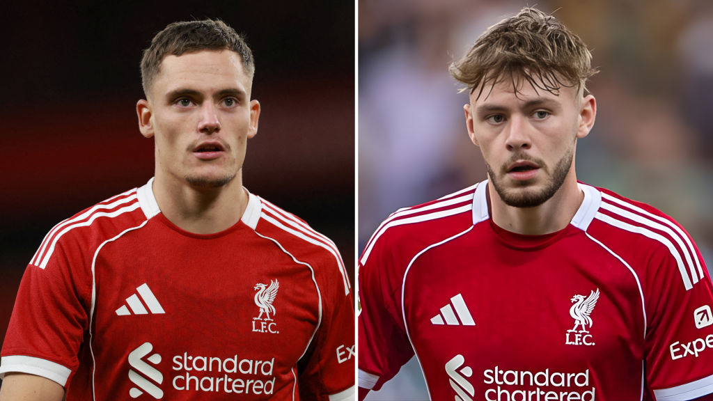 Florian Wirtz and Conor Bradley