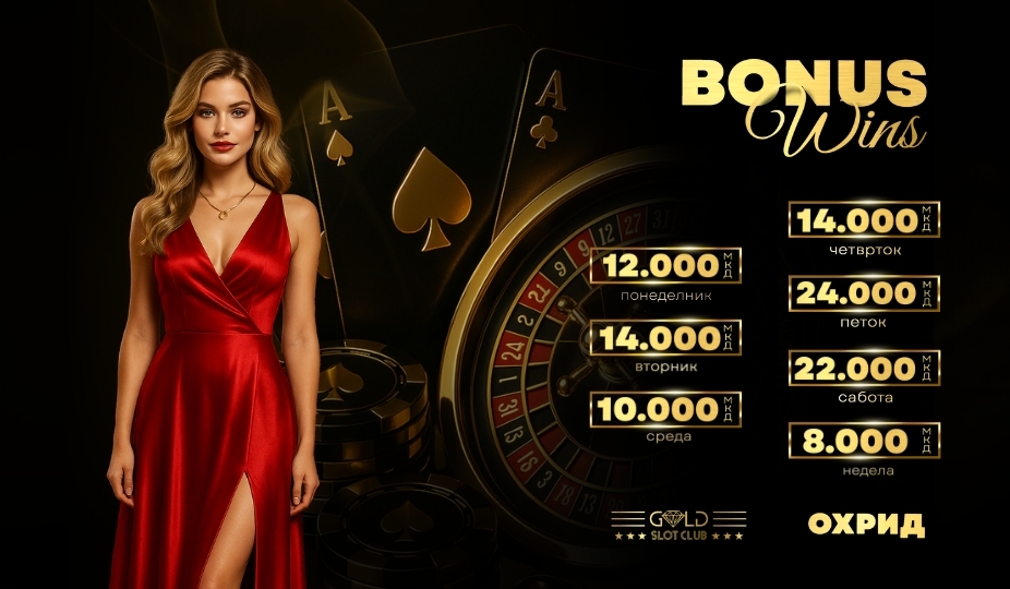 Bonus Wins GOLD SLOT