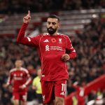 Мо Салах го постигна својот 250-ти гол за Ливерпул