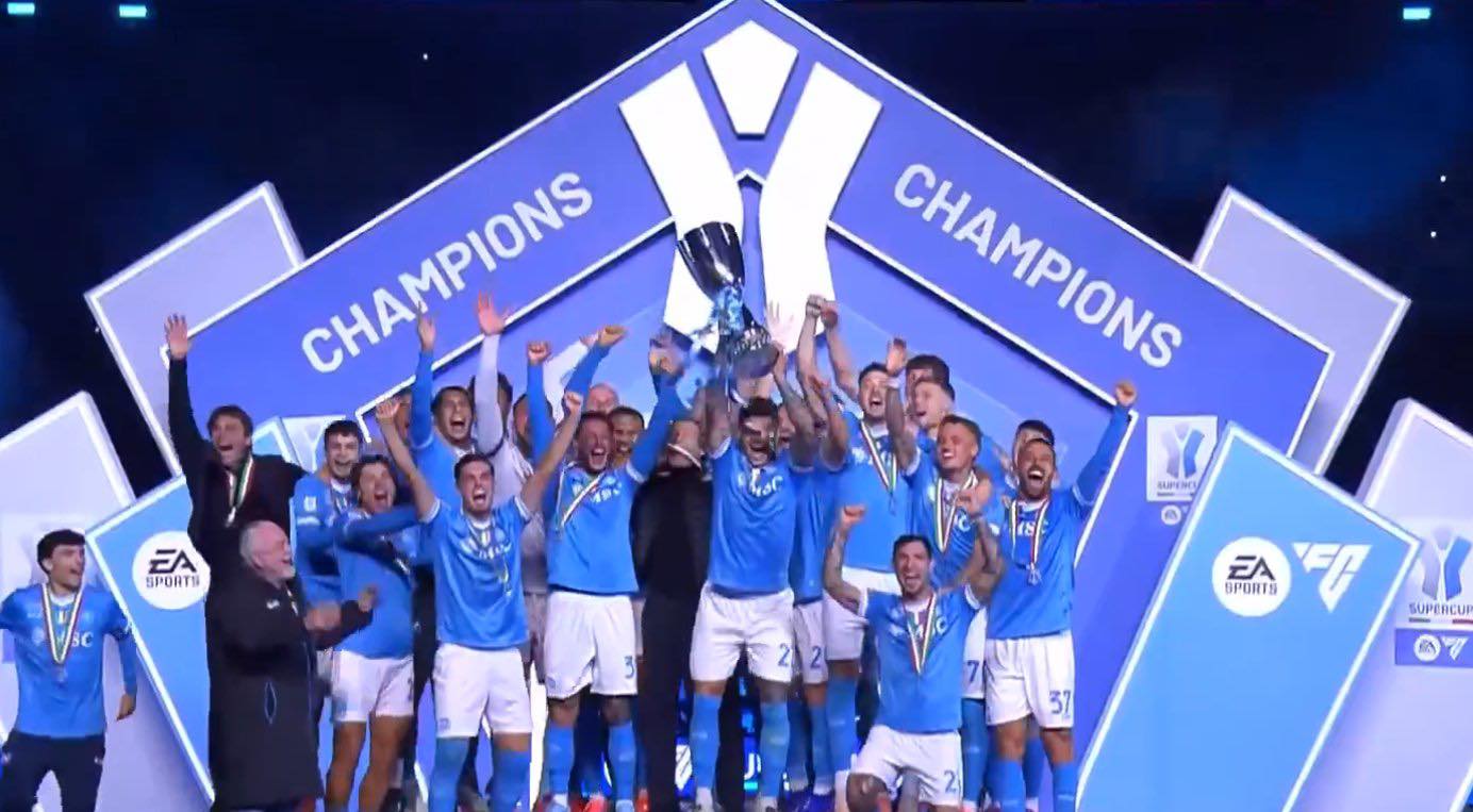 Наполи го освои Суперкупот на Италија