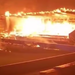 Од елитата до пепел: Навивачи на ФК Хака запалија историски стадион по испаѓањето