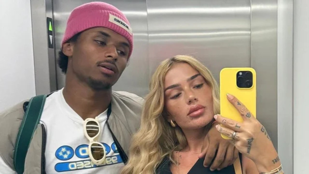 Karim Adeyemi and his wife