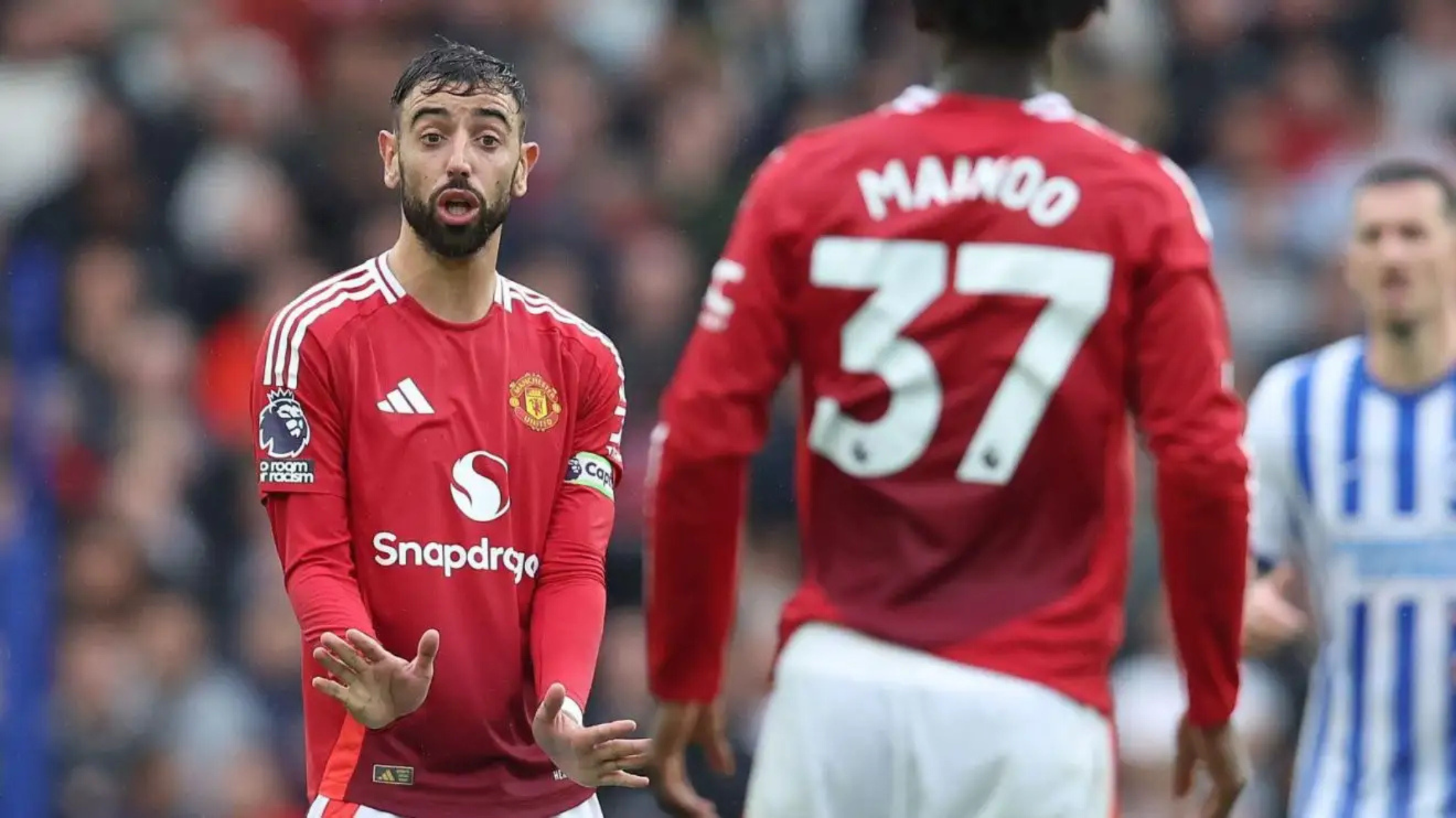 Bruno Fernandes and Kobbie Mainoo injured for Manchester United