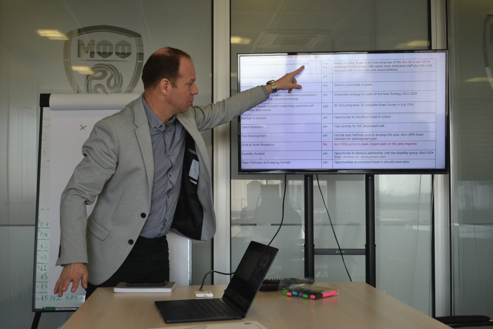 УЕФА со позитивна оцена за Грасрут активностите на ФФМ