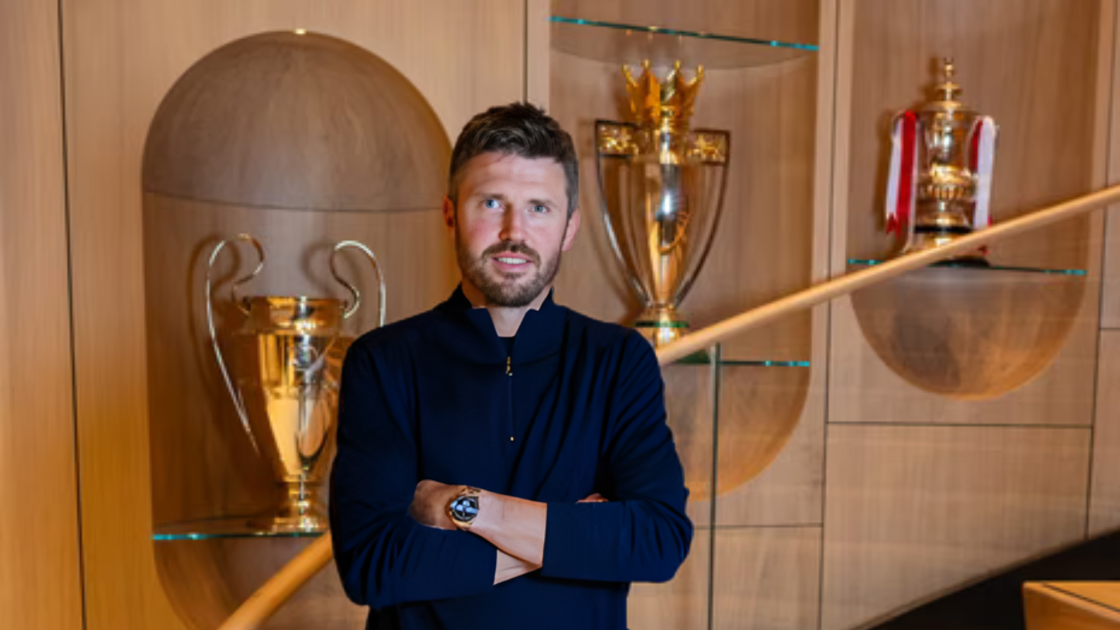 Michael Carrick unveiled as Manchester United manager