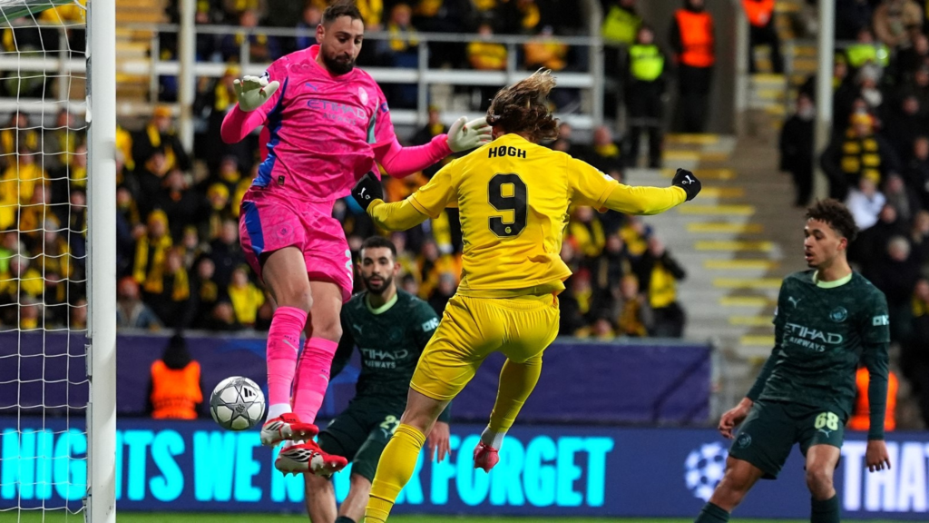 Bodo Glimt score against Manchester City