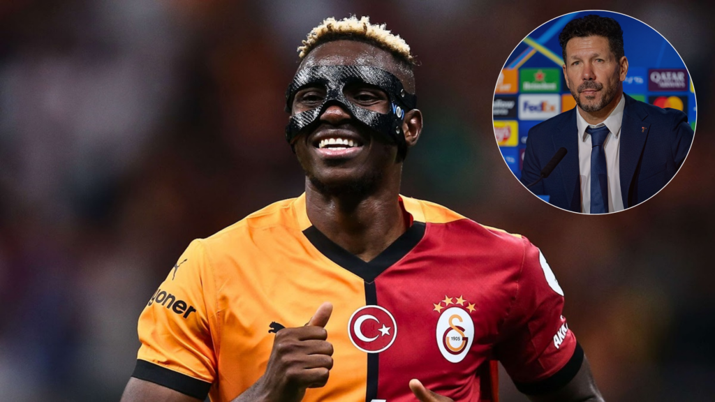 Osimhen praises Diego Simeone