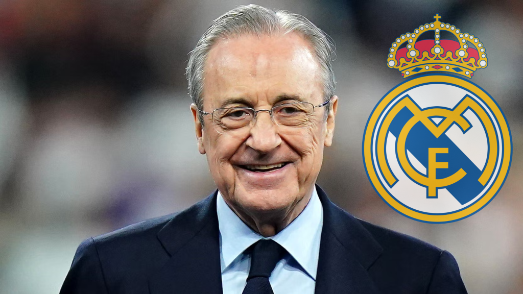 Претседателот на Реал Мадрид, Флорентино Перез
