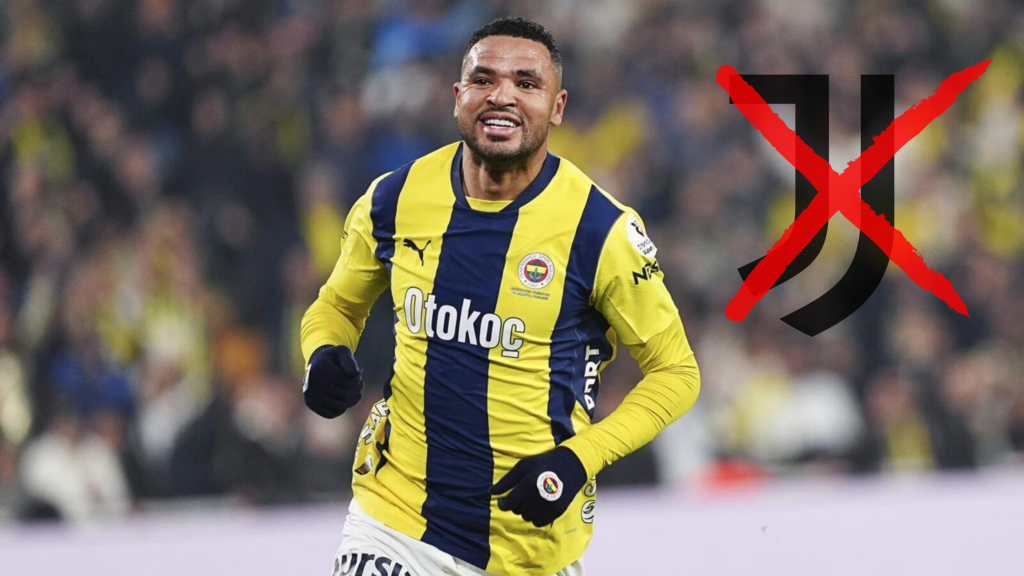 Јусеф Ен-Несири и логото на Јувентус, пречкртано