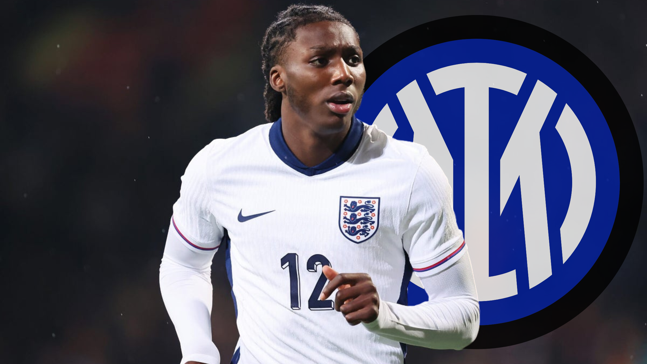 Англискиот репрезентативец, Брук Нортон-Кафи и логото на Интер