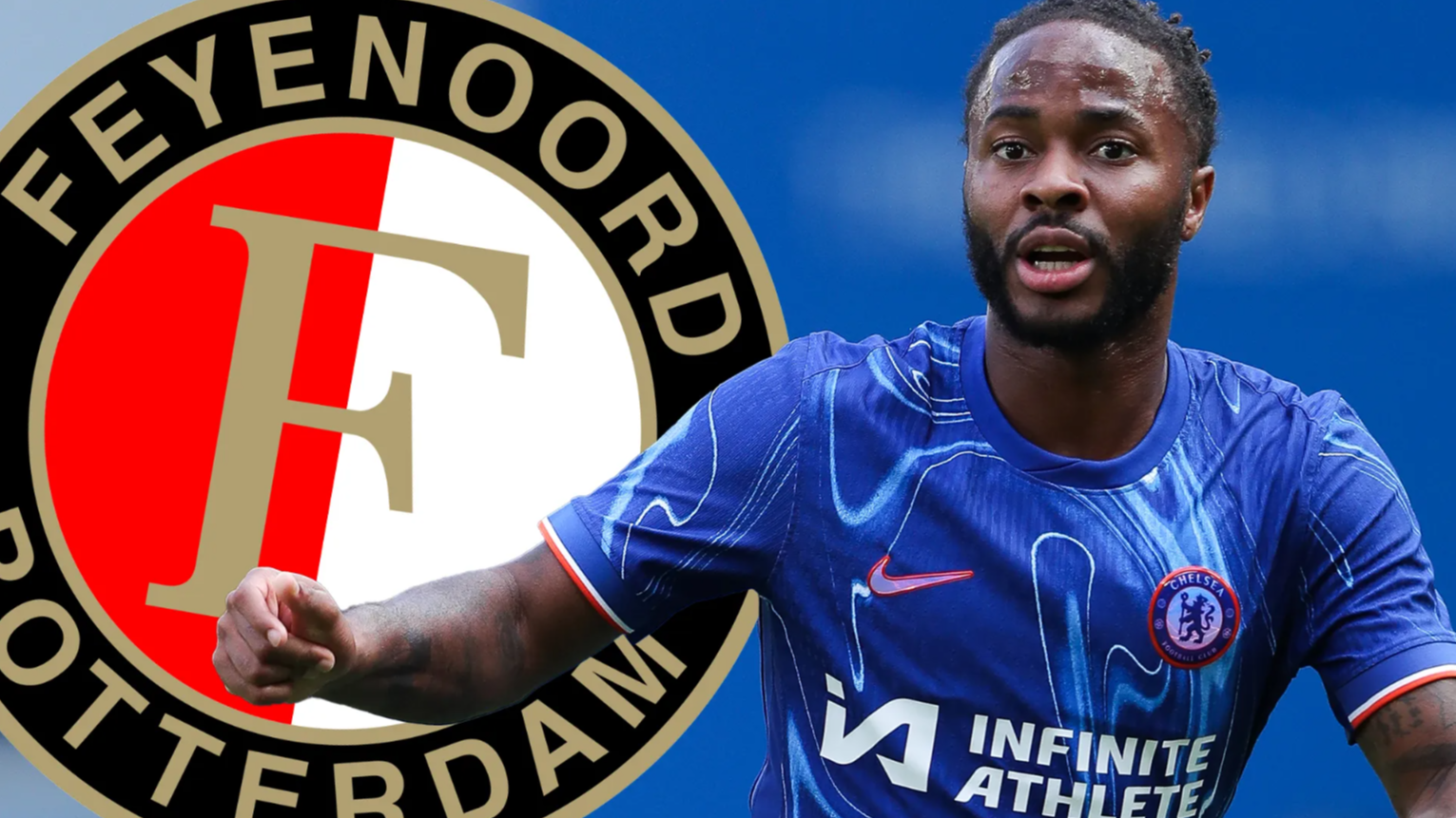 Феенорд се засили со Рахим Стерлинг