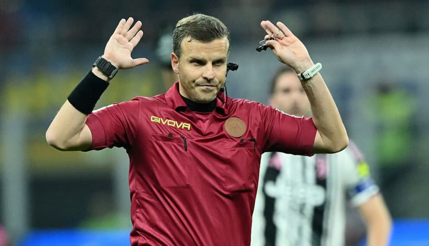 Италијанската федерација го суспендира судијата на дербито меѓу Интер и Јуве