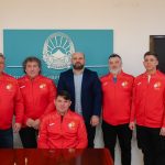 Прием на параолимпиецот Зоран Јовановски во Министерството за спорт пред настапот на ЗПОИ 2026