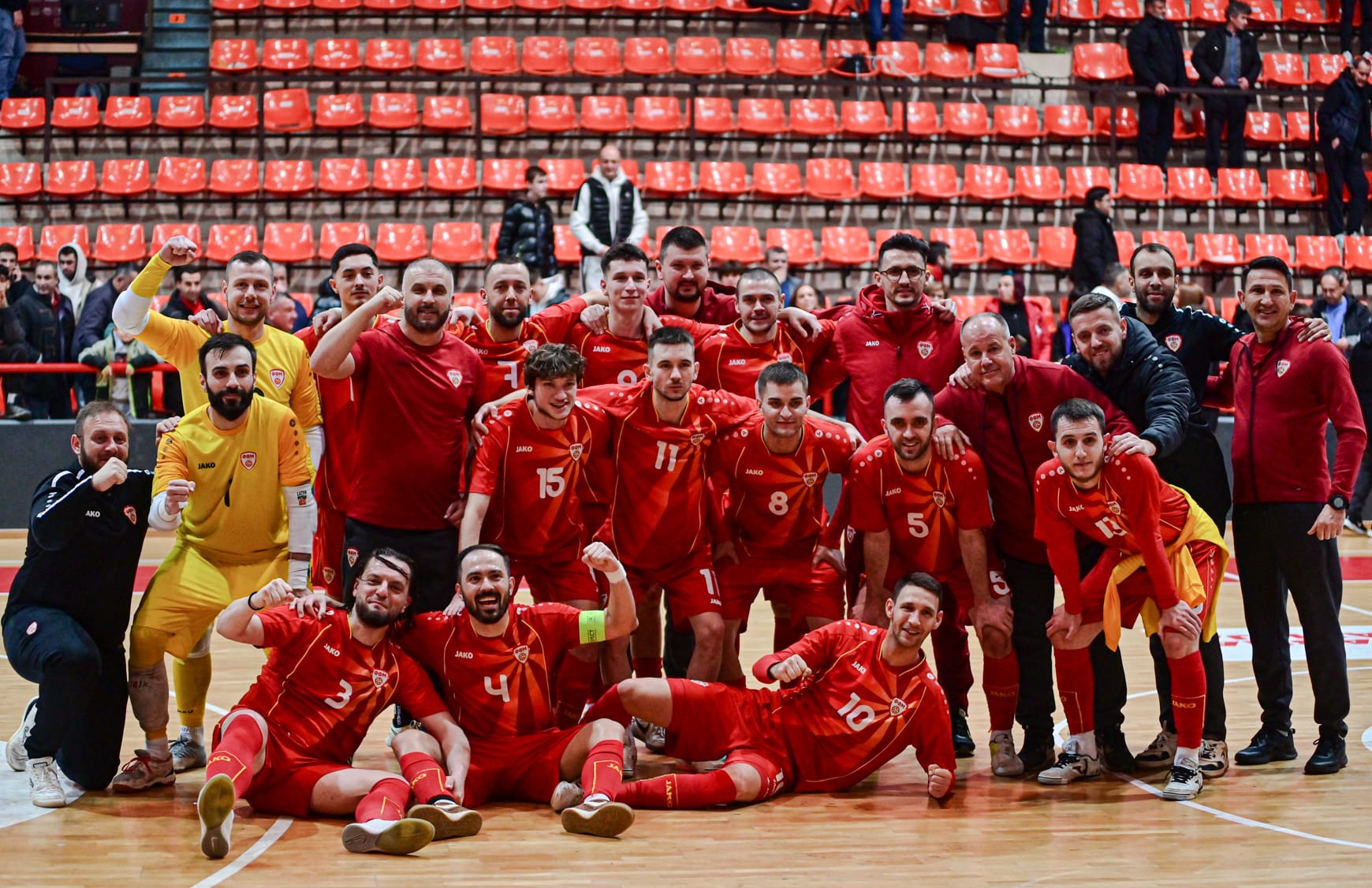 Втор триумф на футсал репрезентацијата на Македонија во дуелите против Австрија