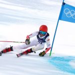 Нашата Јана Атанасовска не ја заврши првата трка во велеслаломот