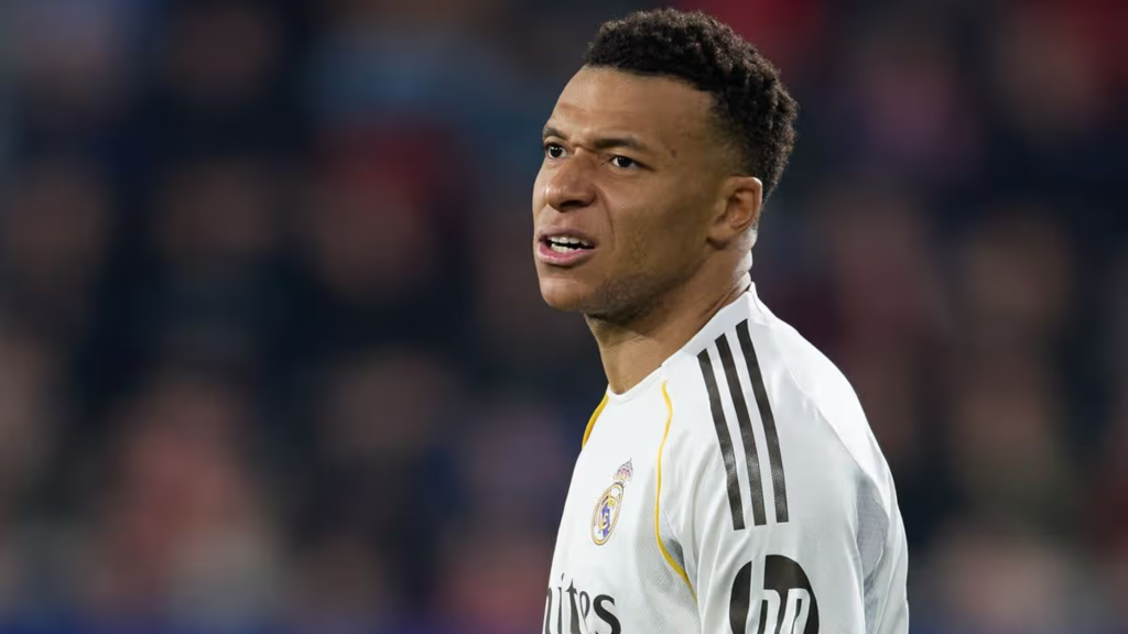 Играчот на Реал Мадрид, Килијан Мбапе, иритиран