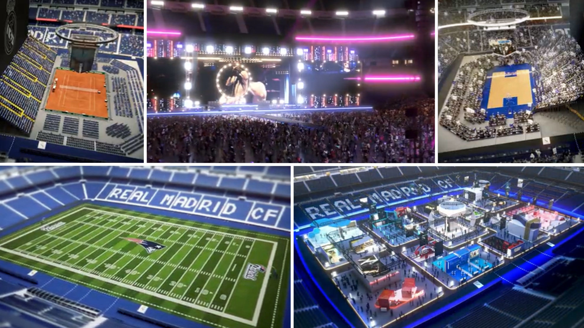 Наскоро врвен тенис ќе се игра на „Сантијаго Бернабеу“