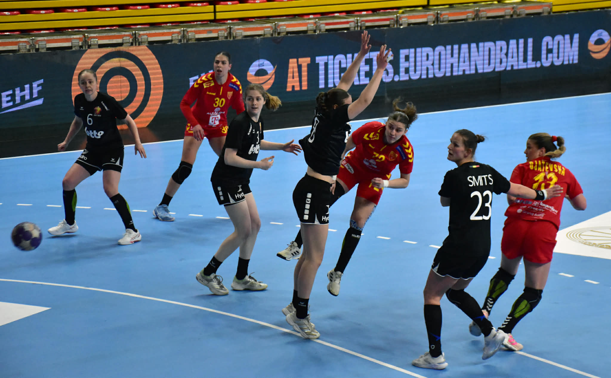 Македонските ракометарки им се реваншираа на Белгија на квалификациониот дуел во Куманово