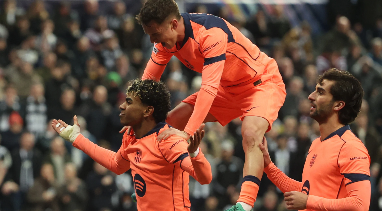 Барса се спаси од пораз во Њукасл, Баерн даде шест гола во Бергамо!