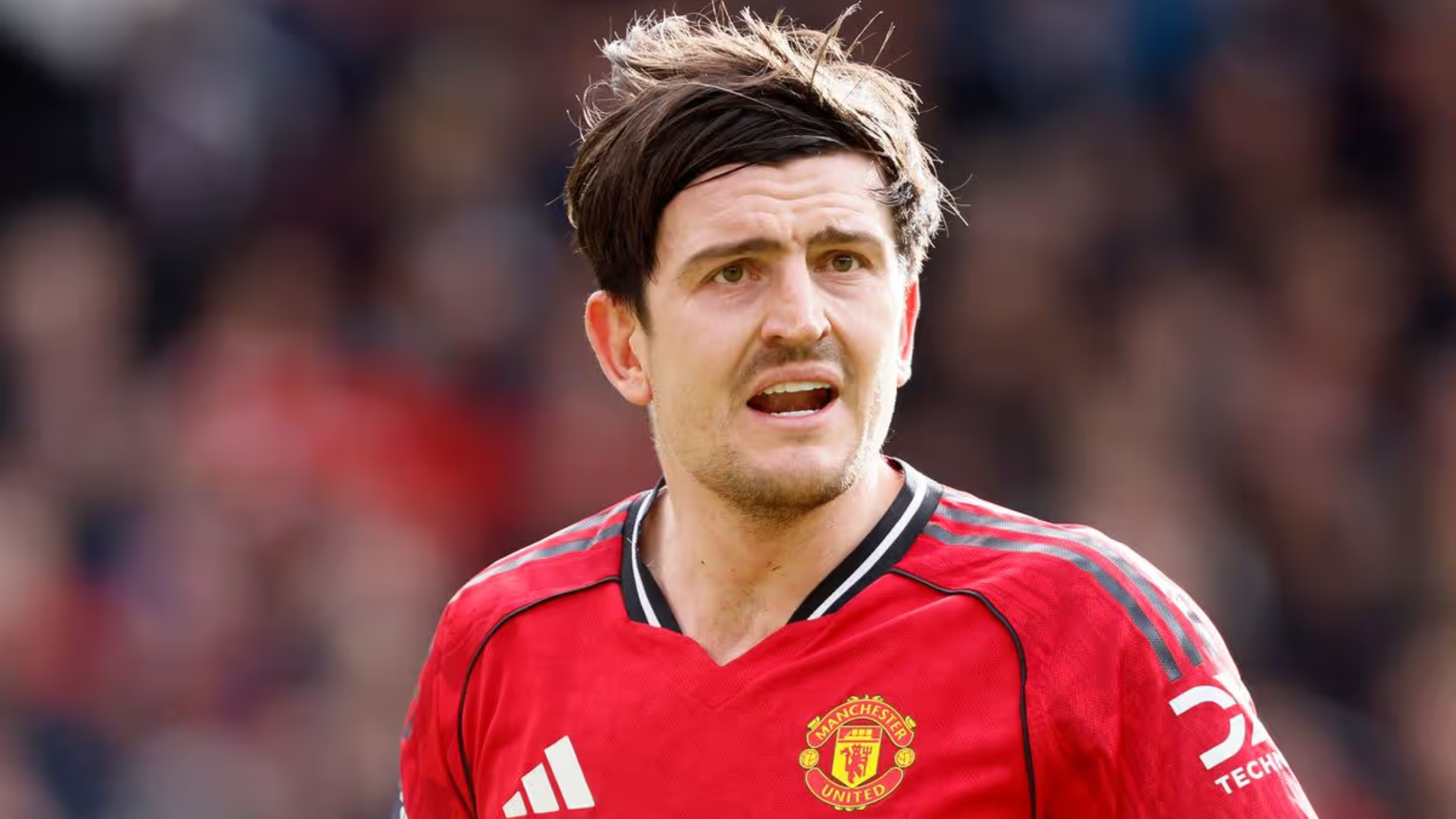 Играчот на Манчестер Јунајтед, Хари Мегваер, нервозен