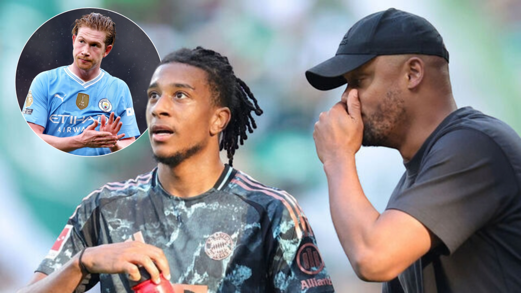 Винсент Компани, Мајкл Олисе и Кевин Де Брујне