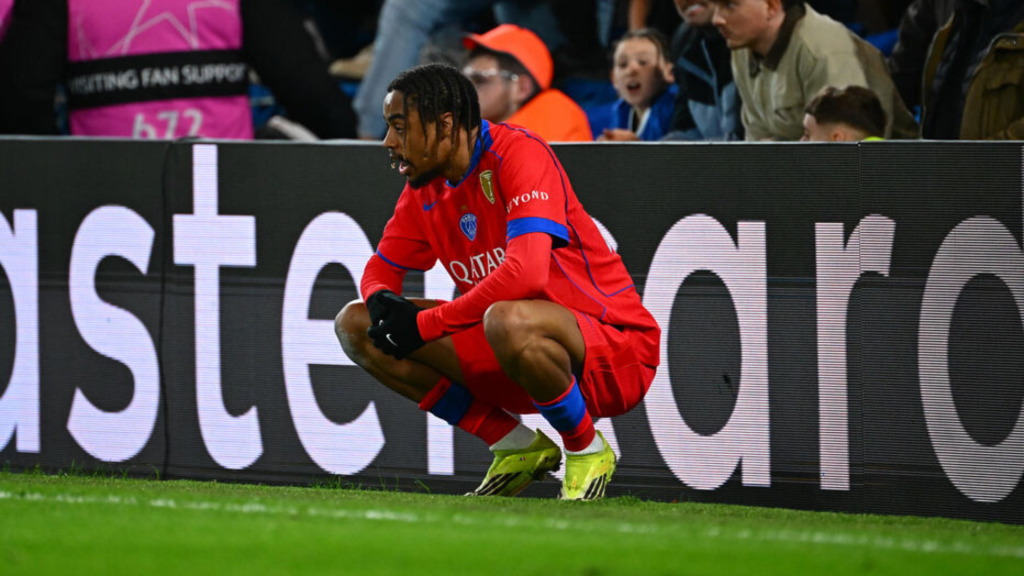 Играчот на ПСЖ, Бредли Баркола, разочаран