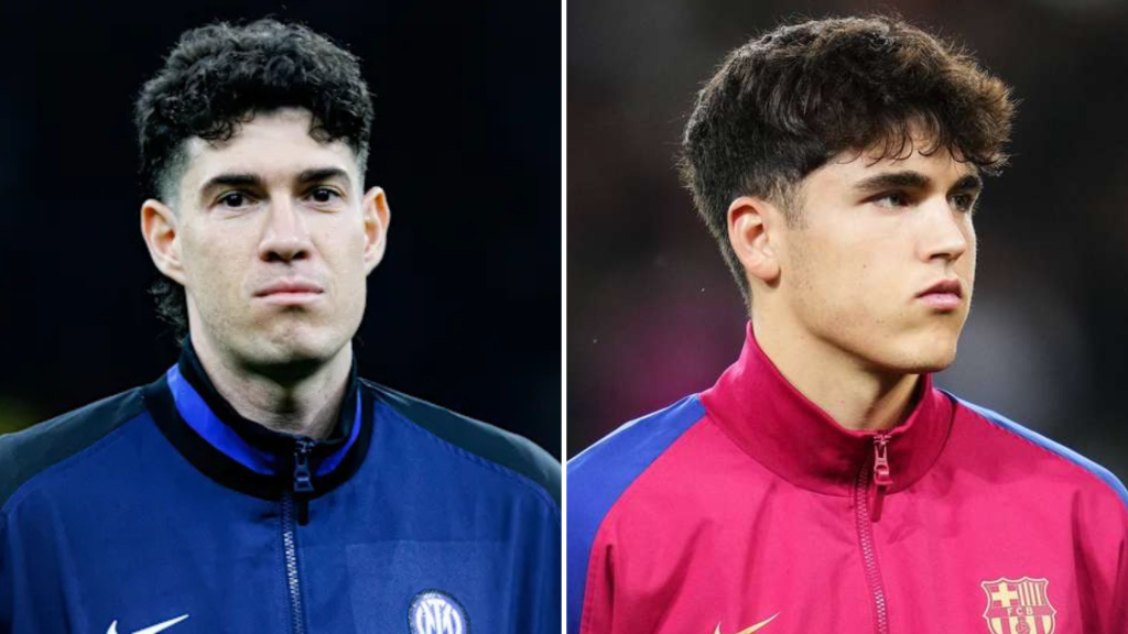 Играчот на Интер, и играчот на Барселона, Алесандро Бастони и Пау Кубарси