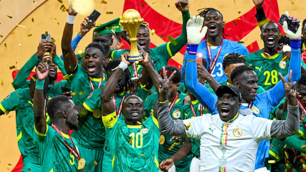 Репрезентацијата на Сенегал слави со АФКОН