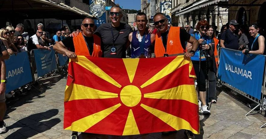 Дарио Ивановски победи на полумаратонот во Дубровник!