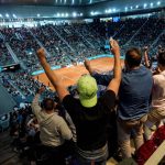 Труење со храна на тенискиот Мастерс во Мадрид