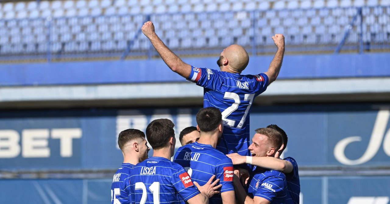 Динамо Загреб ја врати титулата во хрватскиот шампионат