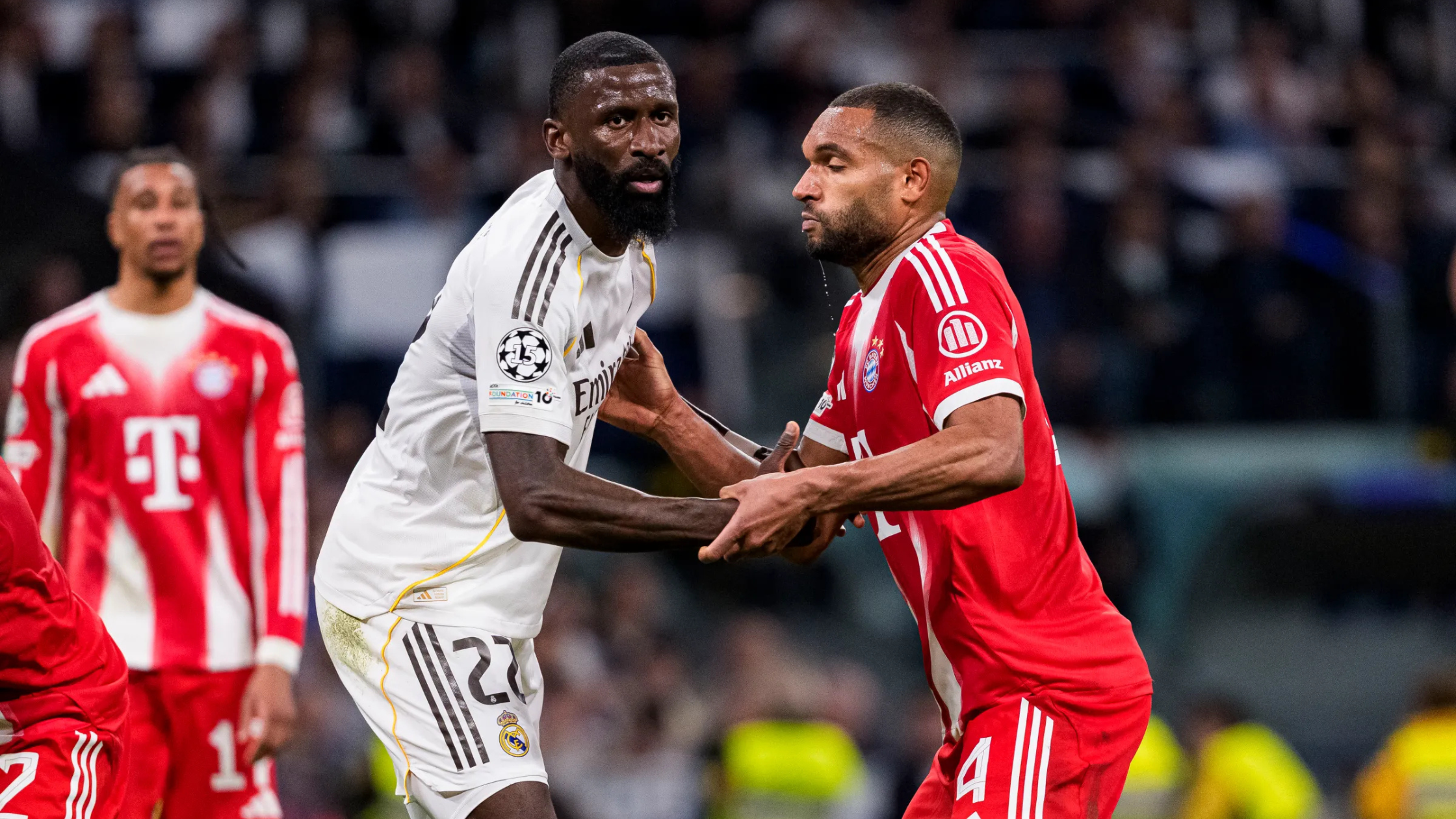 Антонио Ридигер во дуел со Џонатан Та