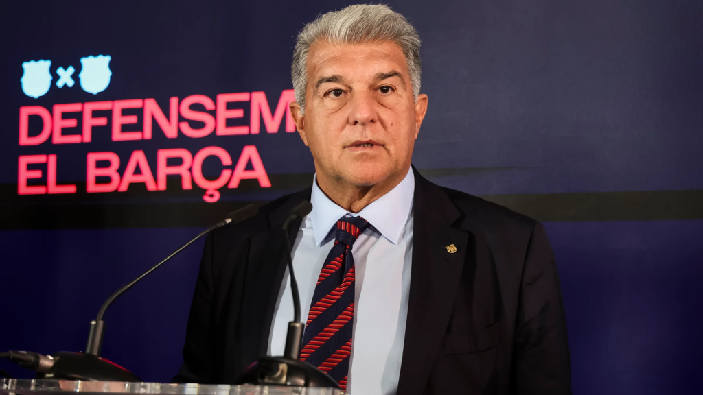 Претседателот на Барселона, Хоан Лапорта