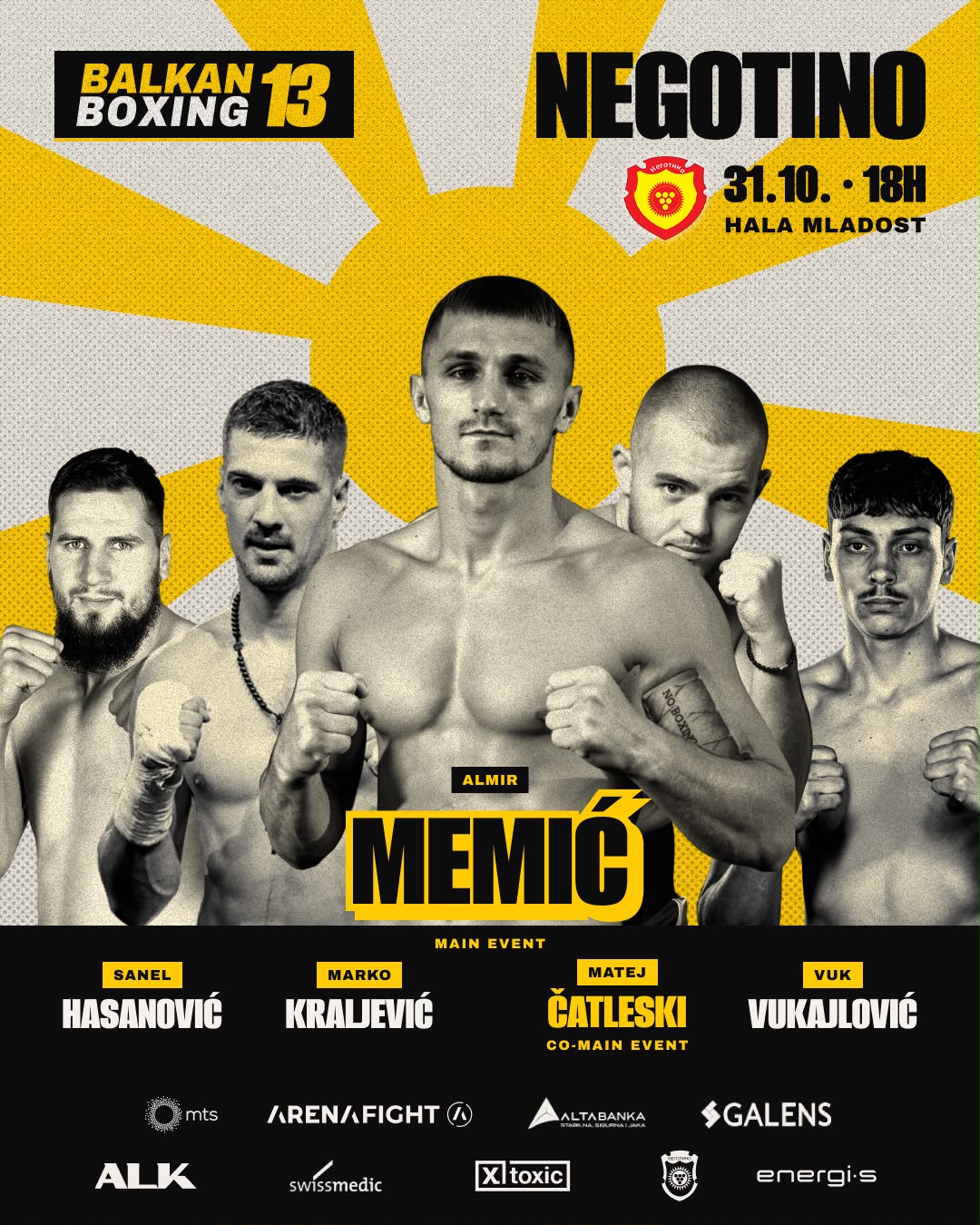 „Balkan Boxing 13“ пристигнува во Македонија: Познати првите борби за боксерскиот спектакл во Неготино!