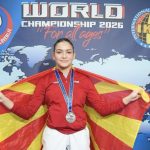 Камелија Недев светски вицешампион во кати за кадетки